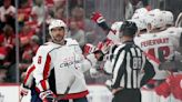 Ovechkin ties Howe's mark, Red Wings beat Capitals 3-1