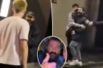 Shia LeBeouf seen confronting pubgoers in heated exchange outside Scottish bar in tense video: ‘I’m right here, motherf–ker!’