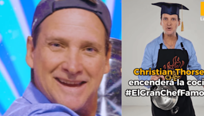 ¡Vuelve el Platanazo! Christian Thorsen regresa a la TV y será participante de 'El Gran Chef Famosos: La Academia'