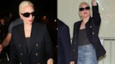 Lady Gaga Dresses Down Celine Double-breasted Blazer With Jeans in Paris Ahead of 2024 Olympics Opening Ceremony