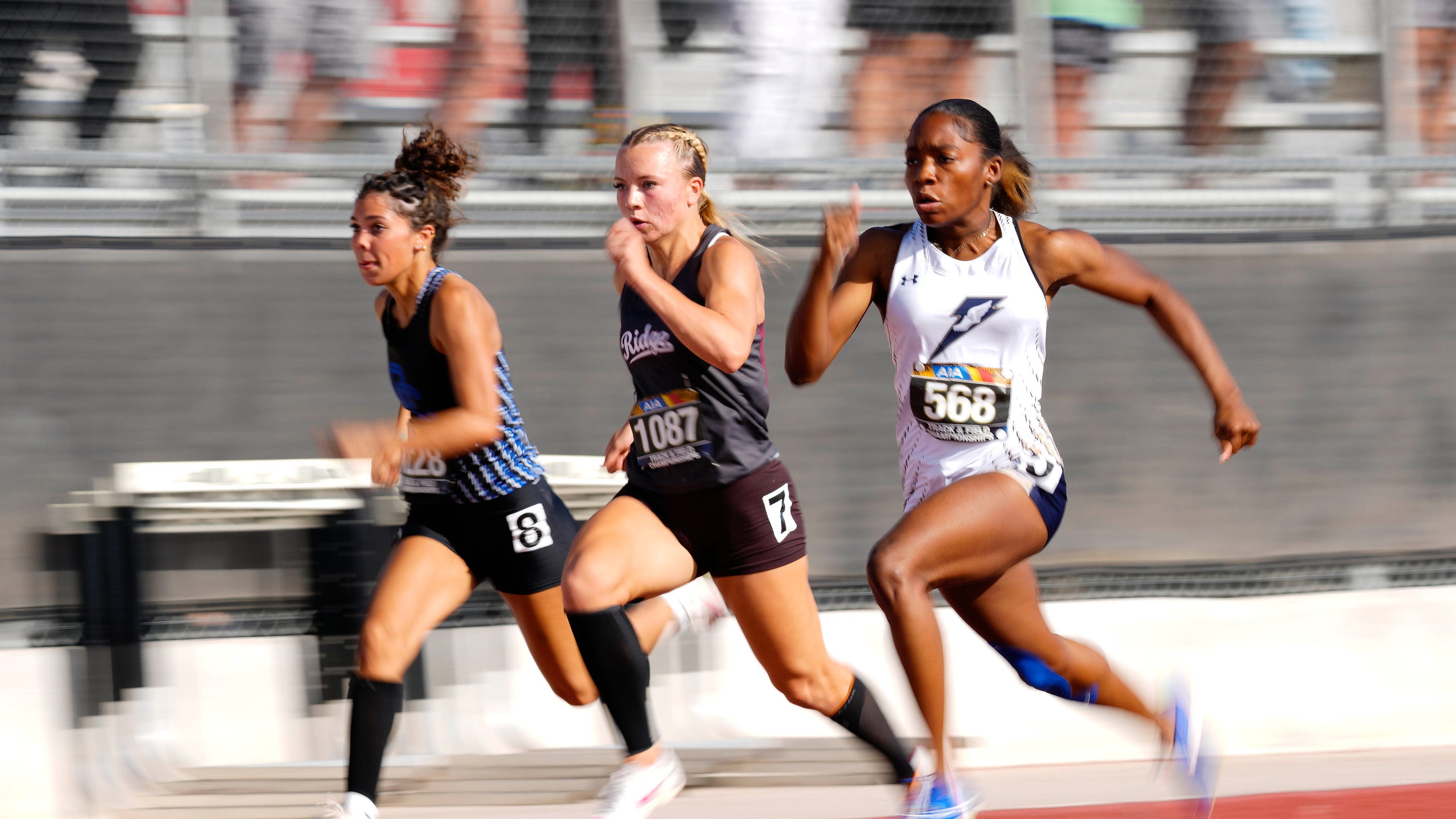 Arizona High School Track & Field Division Championships, Top 10 girls' performances; vote