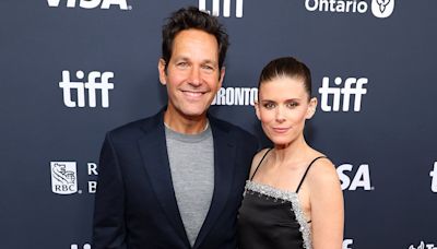 Kate Mara joins co-star Paul Rudd at the premiere of Friendship