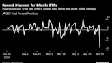 Bitcoin ETF Discounts Reach Records After Late-Day Selloff