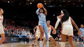 March Madness: UNC's Deja Kelly hits game-tying shot after being carried off, but No. 3 Ohio State gets win