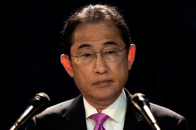 Japan's Kishida makes public push on capital markets reform