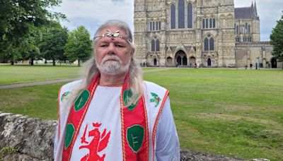 Vote for me as your champion, says senior druid standing to be MP