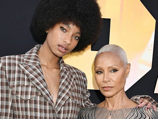 Jada & Willow Smith Turn the 'Bad Boys' Premiere Into a Parisian Runway