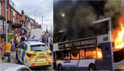 Inglaterra en llamas: Videos capturan escenas distópicas mientras estallan disturbios masivos de inmigrantes en el Reino Unido
