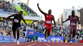 Noah Lyles wins 100 meters at U.S. track trials; Texan Fred Kerley books Olympic spot