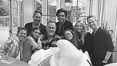 John Stamos Shares Full House Reunion Photo With Olsen Twins in Honor of Bob Saget’s Birthday