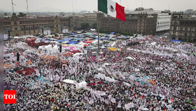 Violence mars Mexico vote as country set to elect first woman president - Times of India