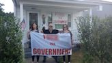 Ex-marine hails free speech win over audacious 8ft sign on his porch