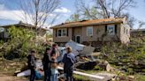 The National Weather Service says six EF-2 tornadoes swept through Iowa Friday night