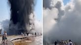 Terrifying video captures hydrothermal explosion at Yellowstone, tourists run for their lives, ‘Incredibly scary’| Watch