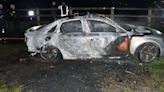 Speeding Audi driver who left teenage scooter rider fighting for life torched car to cover his tracks