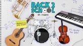 Back 2 School: let the musical journey begin