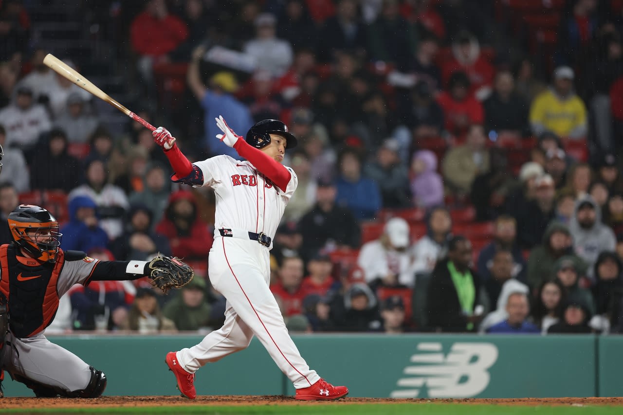 One of Red Sox’ hottest hitters batting third for first time since April 16
