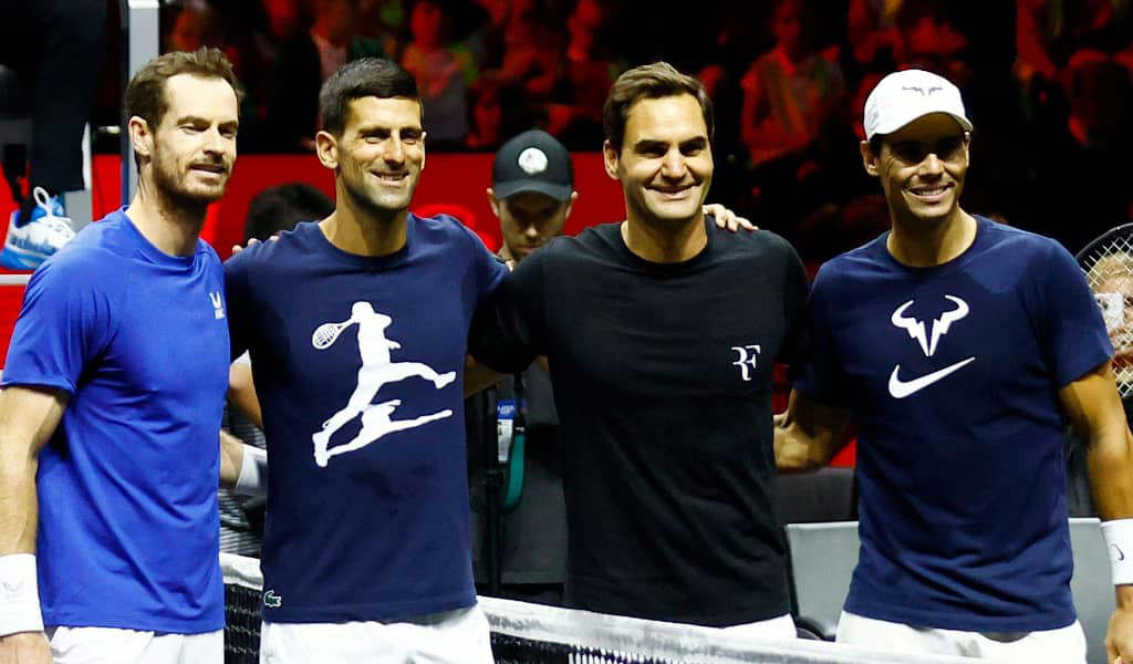 Roger Federer sends retirement message to Andy Murray, Rafael Nadal and Novak Djokovic