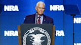 Pence booed at NRA gathering even as he seeks to move right of Trump on guns