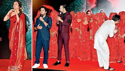 Pankaj Tripathi struggles to find Shraddha Kapoor at Stree trailer launch; Sonu Sood plays with his little fans at a gaming centre