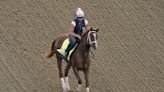 Cyberknife comes through the rail for an upset win in the Haskell Stakes