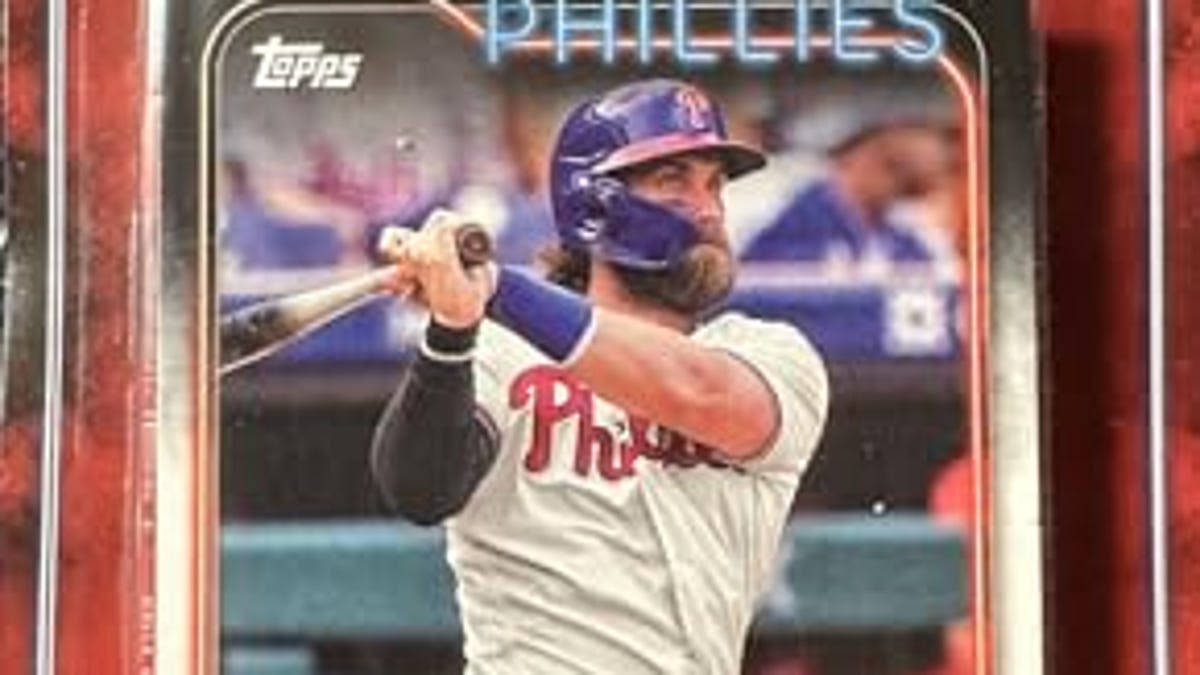 Philadelphia Phillies 2024 Factory Sealed 17 Card Team Set Featuring a Johan Rojas Rookie Card Plus Bryce Harper, Now 13% Off