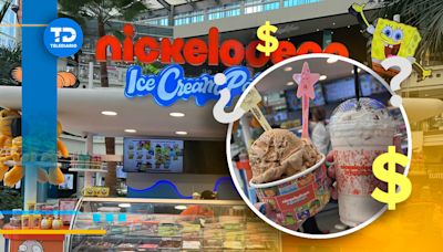 Nickelodeon Ice Cream Paradise Monterrey: menú y precio de helados