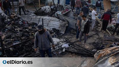 Israel vuelve a bombardear un campo de refugiados en Rafah y mata al menos a siete personas