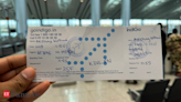 Microsoft outage forces IndiGo to issue handwritten boarding passes; passenger’s post goes viral - The Economic Times