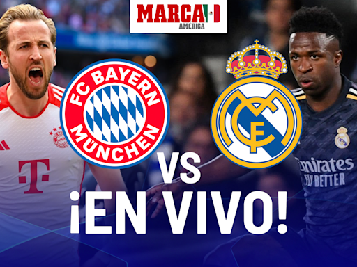 Bayern Múnich vs Real Madrid EN VIVO. Partido hoy de Champions 2024 - Semifinales | Marca