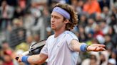 Rublev gana en Italia antes de que pararan el torneo por la lluvia