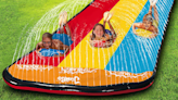 'A complete blast': This bestselling three-lane slip-and-slide is only $37 right now