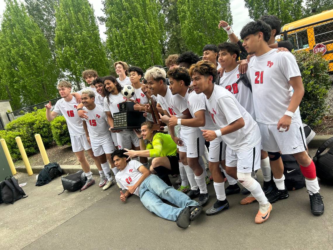 State champs! Franklin Pierce beats Sehome for program’s first state soccer title