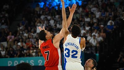 Mavs' Dwight Powell Sees Canada's Olympics Run End vs. Wemby and France