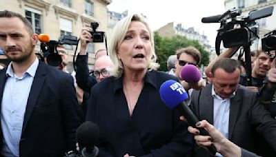 Législatives: Marine Le Pen estime que l'arrivée au pouvoir du RN n'est que "partie remise"