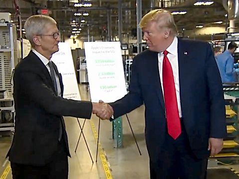 Tim Cook gifted President Trump a $6,000 Mac Pro after he lowered tariffs on parts Apple needed from China