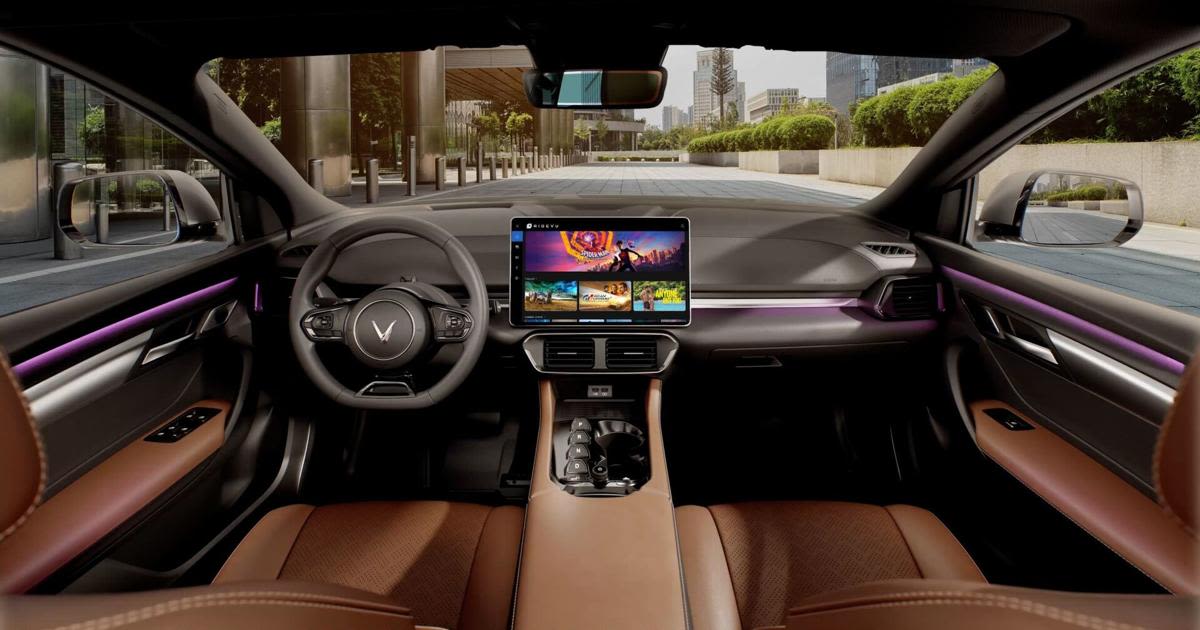 VINFAST BECOMES WORLD'S FIRST TO LAUNCH SONY'S IN-CAR ENTERTAINMENT SERVICE