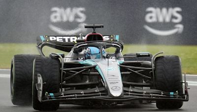 George Russell fastest as British drivers dominate final practice at Silverstone