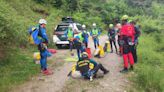 La Guardia Civil y el 061 realizan una jornada de prácticas de rescate en barrancos