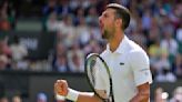 Novak Djokovic grinds out a victory over wild card Jacob Fearnley at Wimbledon