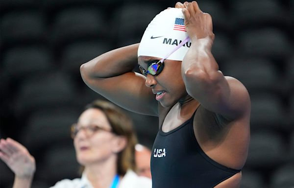 US women's 4x100 free relay wins silver at Paris Olympics