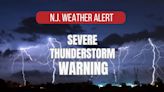 N.J. weather: Multiple counties under severe thunderstorm warning as heavy winds roll in