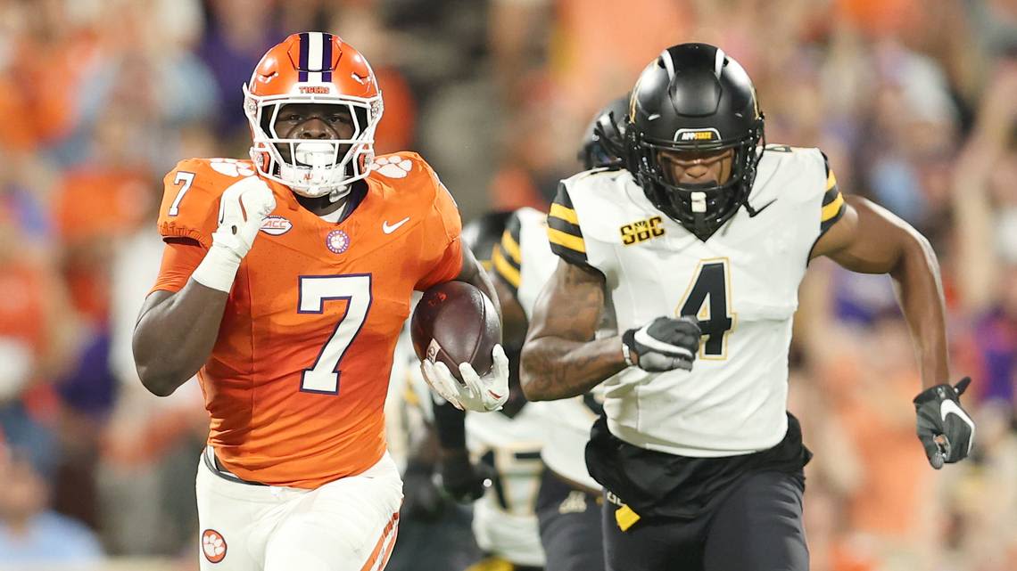 Cooking at home: Clemson explodes for 66 points in dominant win over App State