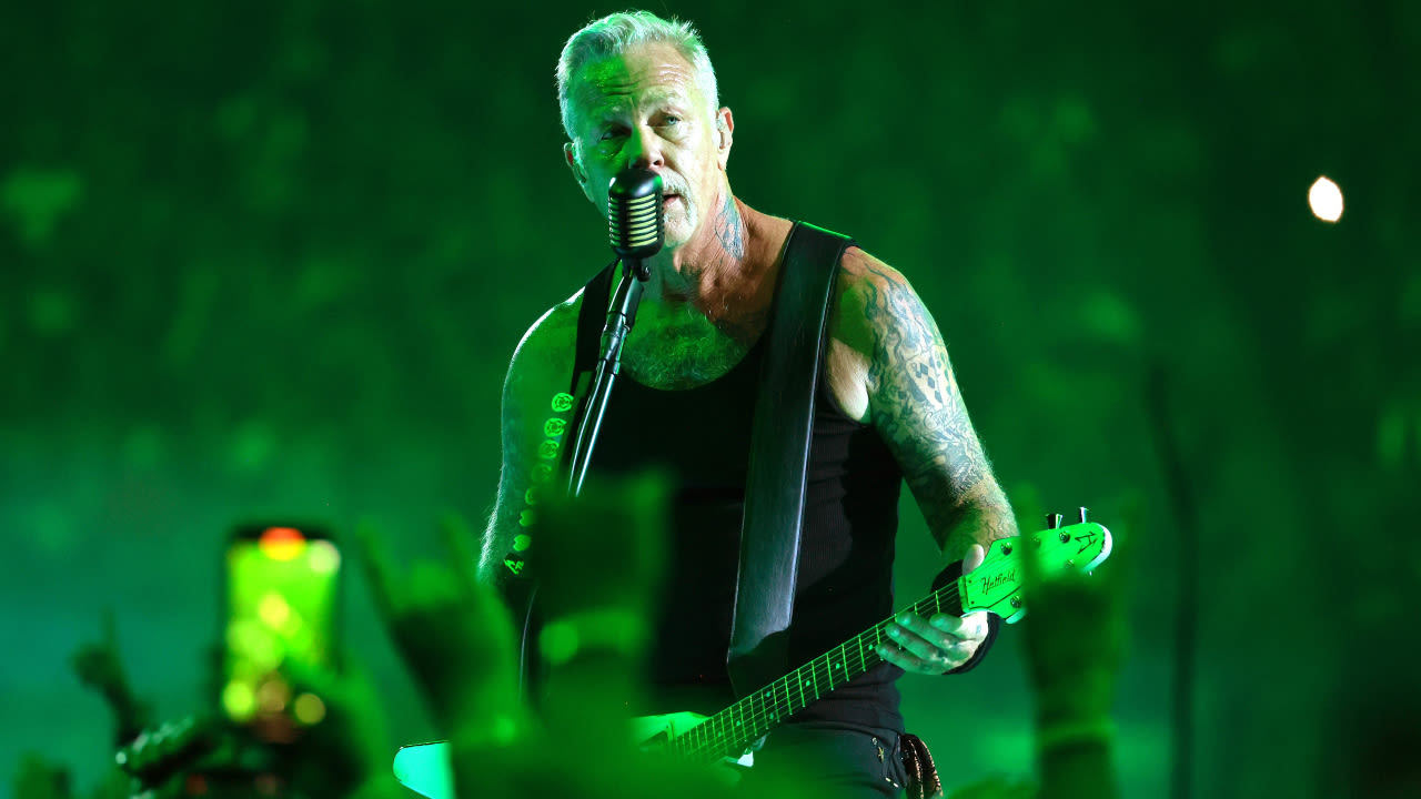 Metallica’s James Hetfield has been “writing lots of music” this year