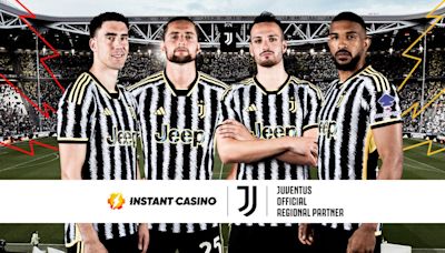 New Online Casino Site Instant Casino Partners With Italian Serie A Team Juventus