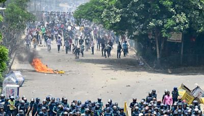 32 dead in Bangladesh unrest as state TV set ablaze - RTHK