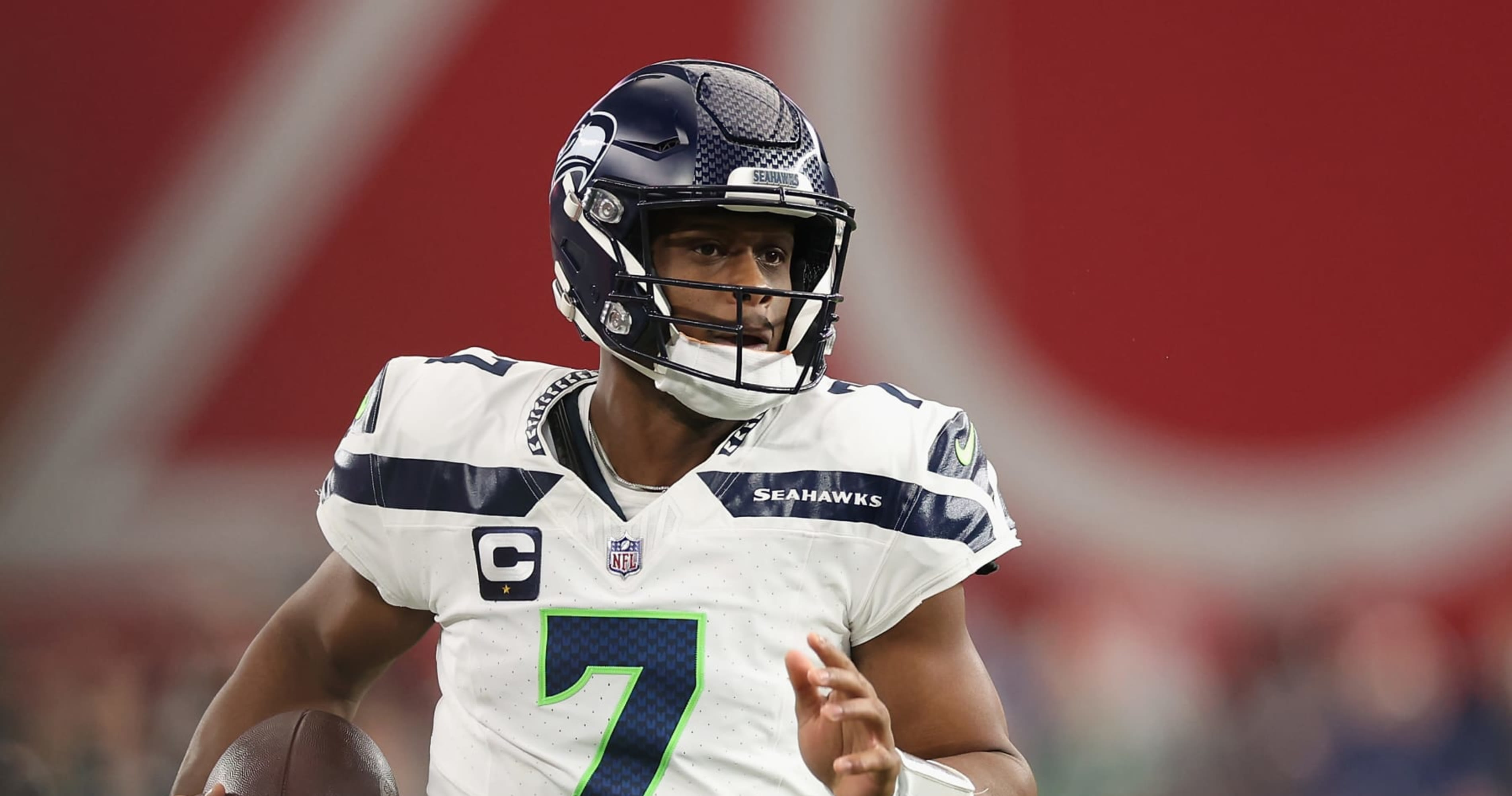 Seahawks' Geno Smith Rips Sam Howell QB1 Battle Rumor: 'U Just Made This BS Up'