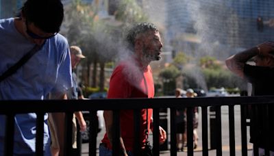 Las Vegas hits record fifth consecutive day of 115F or greater