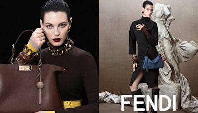 FENDI 2024秋冬女裝系列廣告超生火！優雅洋裝搭配時髦包款怎麼可能每套都這麼好看！