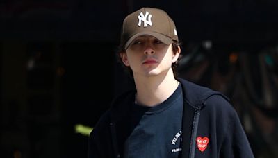 Timothée Chalamet Steps Out for Coffee Amid Kylie Jenner Pregnancy Rumors